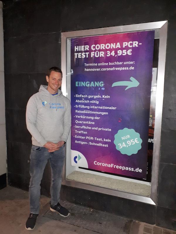 Corona Freepass bietet jetzt auch in Hannover den günstigsten PCR-Test an