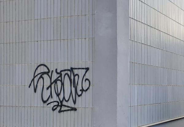 Gebrannter Graffitischutz