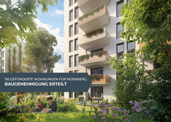 Baugenehmigung für 116 geförderte Wohnungen in Nürnberg erteilt