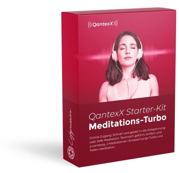 Der QantexX® Meditationsturbo: Entspannung per Knopfdruck 