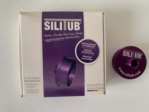 Silitub - die einfache Lösung für ihre eingetrocknete Silikontube