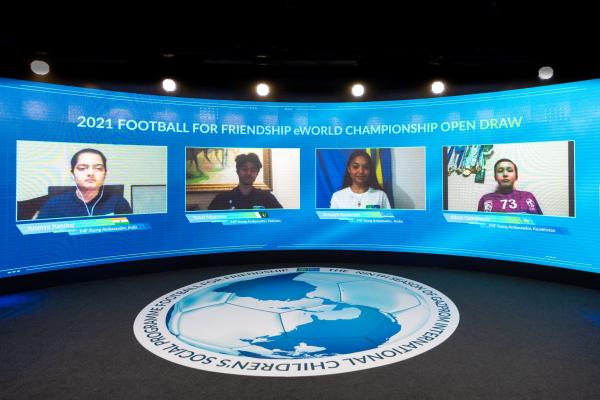 Teams der diesjährigen "Football for Friendship eWorld-Championship" stehen fest
