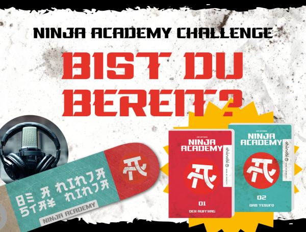 Zum Start von Kai Lüftners Ninja Academy:  migo ruft die ganze Familie zur BE A NINJA-Challenge auf!