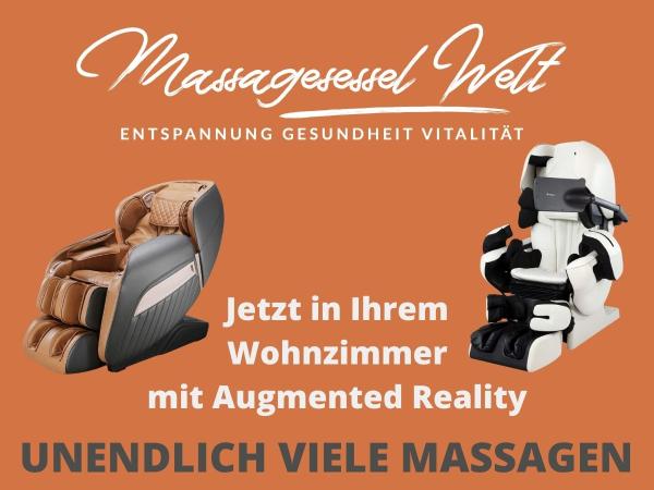 Massagesessel Welt setzt auf virtuelle Produktpräsentation im Wohnzimmer