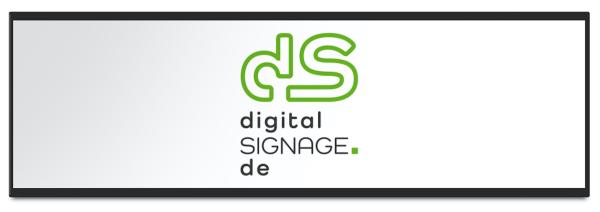 digitalSIGNAGE.de 37 Zoll Widescreen Display für Digital Signage mit Cloud-Steuerung