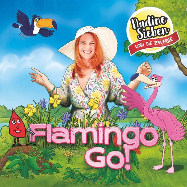 Sängerin Nadine Sieben präsentiert mit "Flamingo Go!" den Sommer-Song für die ganze Familie
