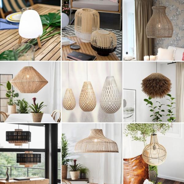 Bringing nature into our homes! Lampenwelt.de präsentiert Leuchten aus Bambus, Bananenhanf & Co. 