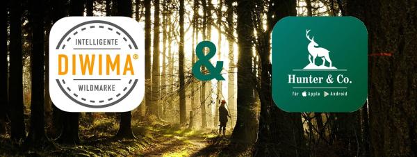 Starke Vorteile: Jagdgefährte-App & diwima Wildmarke zeigen, was Digitalisierung für die Jagd leisten kann