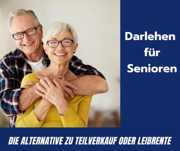 Für Rentner und Senioren ab 60 - Neues BestAger Darlehen als Alternative zu Teilverkauf oder Leibrente