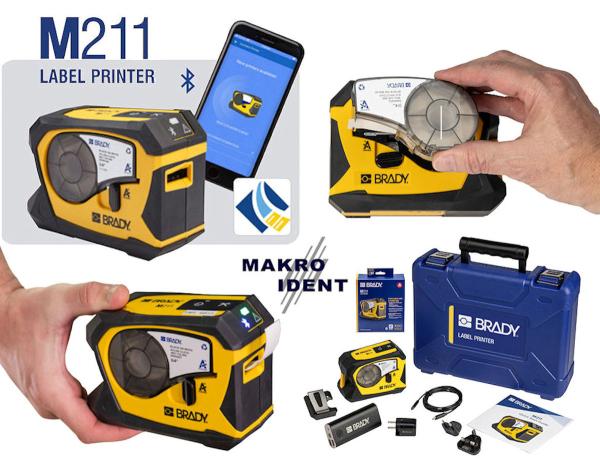 Brady M211 Handy-Etikettendrucker für alle Arbeitsumgebungen