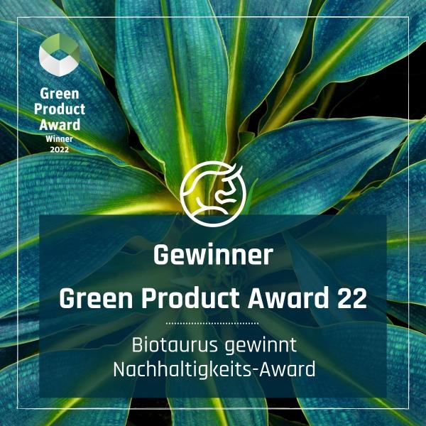 Höchste Auszeichnung beim Green Product Award: Biotaurus ist "Best of 2022" 