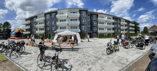 Stolzenau feiert mit der DFK Gruppe: Neue Wohnungen zur Miete