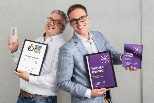 trumedia gewinnt International Creative Media Award und German Design Award 2022