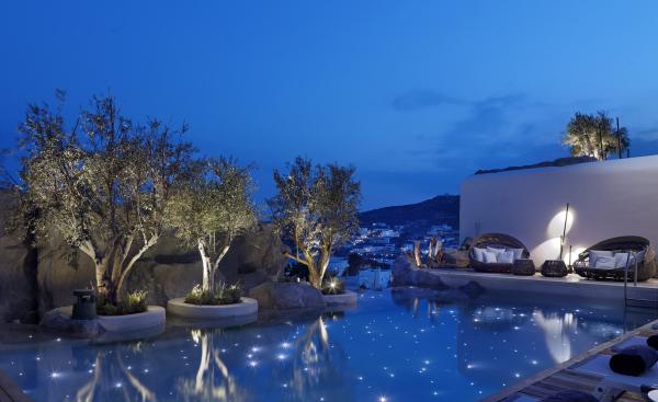 Das Kensho Ornos Boutiquehotel auf Mykonos als eines der besten Hotels in Griechenland ausgezeichnet