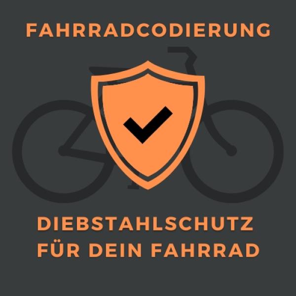 Fahrradcodierung im März - Hamburg und Schleswig-Holstein