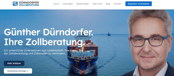 Die Dürndorfer Zollberatung - jetzt mit neuer Webseite