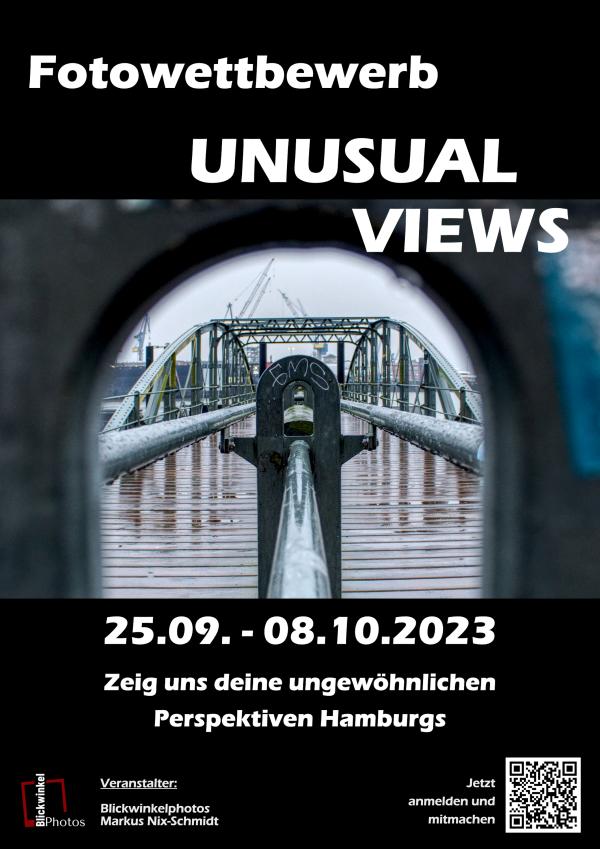 "Unusual Views" Fotowettbewerb:  Hamburg aus ungewöhnlichen Perspektiven entdecken