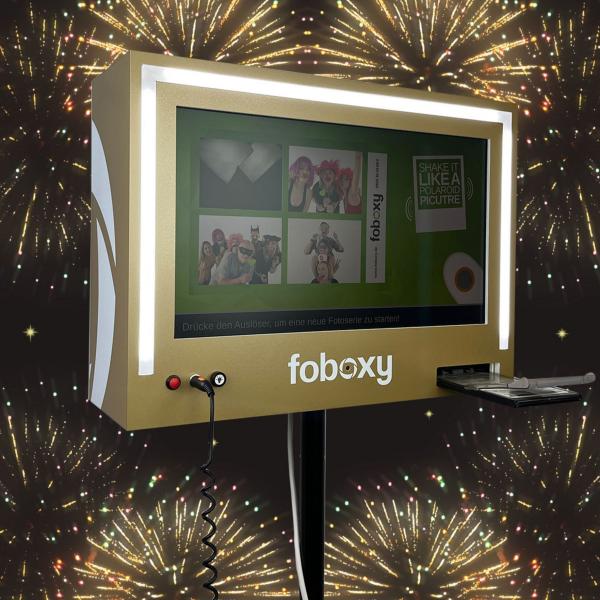 foboxy - 100.000ste Fotobox vergoldet und ausgeliefert!