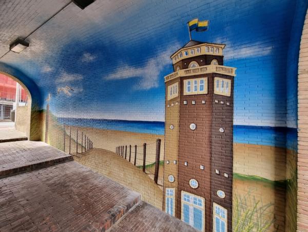Kunst am Bau: Aufsehenerregende Street Art für vier Zandvoorter Passagen