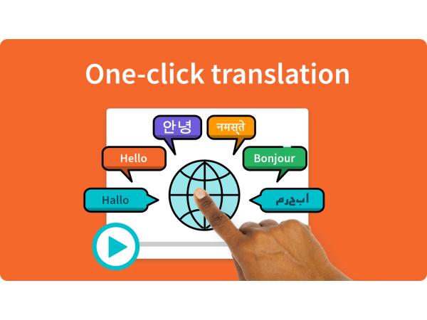 Sprachbarrieren überwinden: One-Click Translation mit Stimmnachahmung