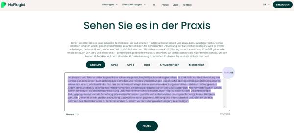 NoPlagiat: Lingua Intellegens stellt neues Tool zur Erkennung KI-generierter Texte in deutscher Sprache vor