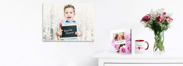 Personalisierte Fotogeschenke zum Muttertag von fotoCharly