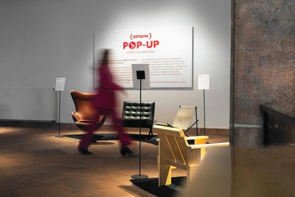smow Pop-up im Leipziger Grassimuseum: Stuhlikonen zum (Be)Sitzen, eine Hommage an 150 Jahre Designinnovation