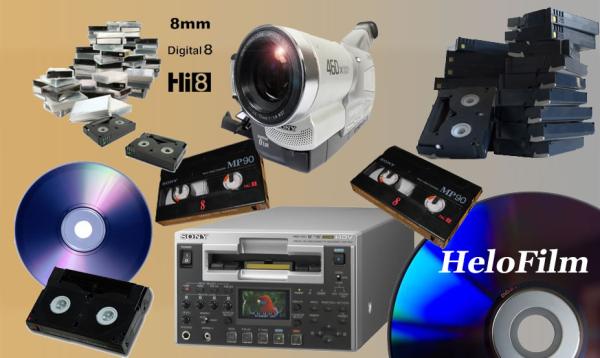 Lassen Sie Ihre Hi8, Video8 und Digital8 Kassetten digitalisieren