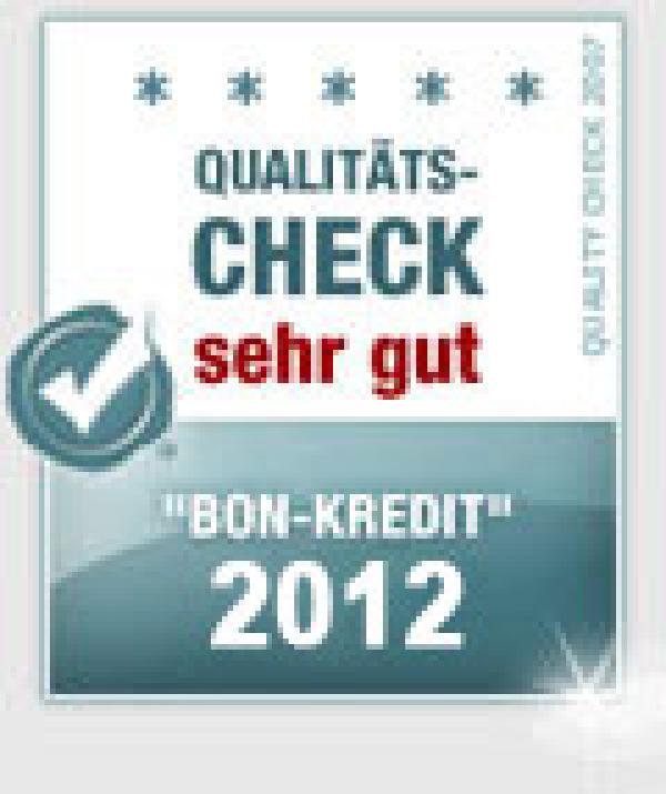 Bon-Kredit bester Schweizer Kredit des Jahres 2012