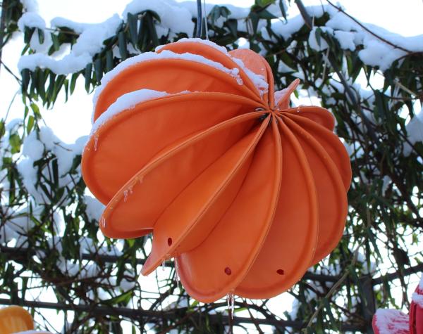 Barlooon - der winterfeste Lampion. Der Lampion Barlooon ist für den ganzjährigen Einsatz im Freien ausgelegt.