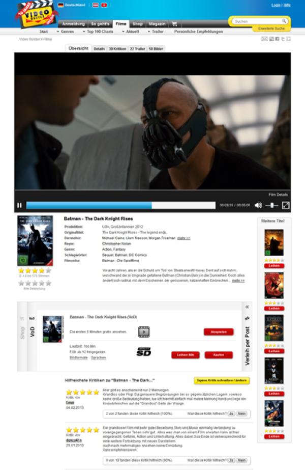 Qualität zum Hingucken: das neue VoD-Angebot von Video Buster