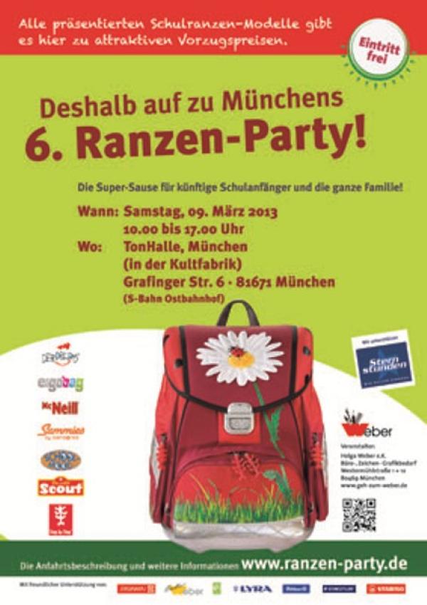 6.Ranzenparty in München am 09.03.2013 in der Tonhalle