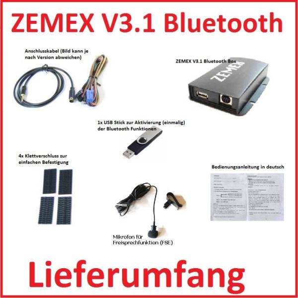 Original Zemex V3.1 Bluetooth Freisprecheinrichtung