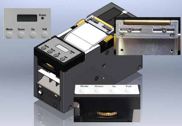 Automatisches Bereitstellen von Etiketten und Abdeckmaterial 