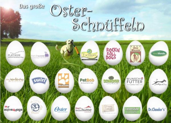 Großes Ostergewinnspiel für Hundefans auf Stadthunde.com
