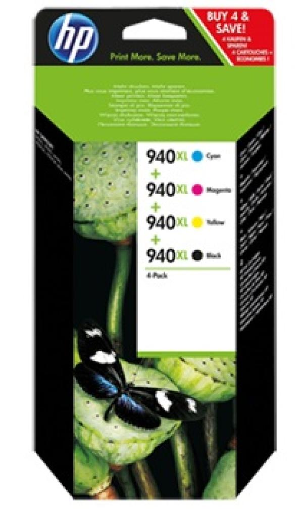 HP C2N93AE 940XL Pigmenttinten Tintenpatronen: Drucken auf Hohen Niveau - preiswerter als Laserdruck