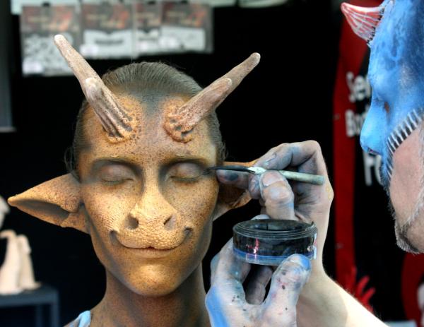 Bodypainting live auf der Beauty International in Düsseldorf  2013 erleben