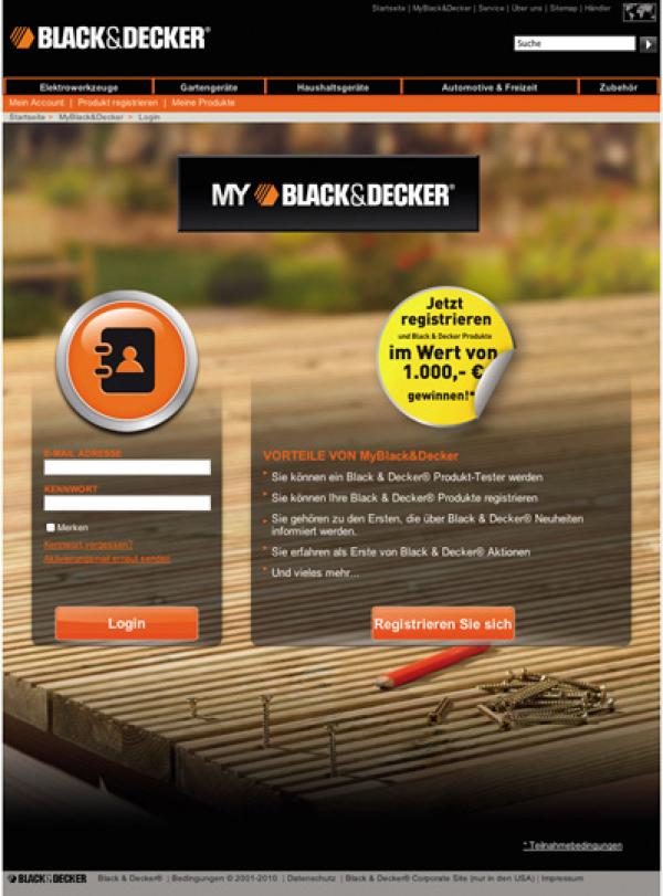 Mein Schrauber, mein Schleifer, MyBlack&Decker