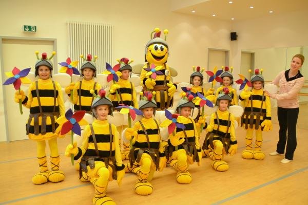 Tolbienchen hat viele Freunde.