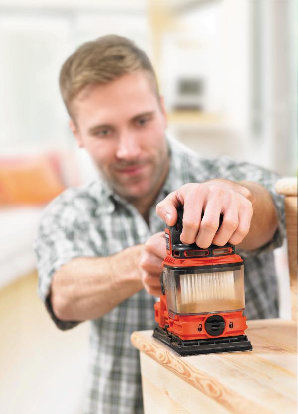 Neuer Schwingschleifer von Black & Decker: Saubere Sache