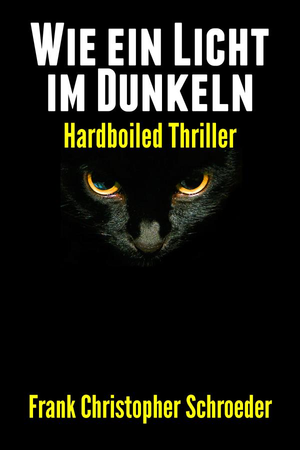 Autor Frank Christopher Schroeder veröffentlicht Wie Ein Licht Im Dunkeln - Hardboiled Thriller