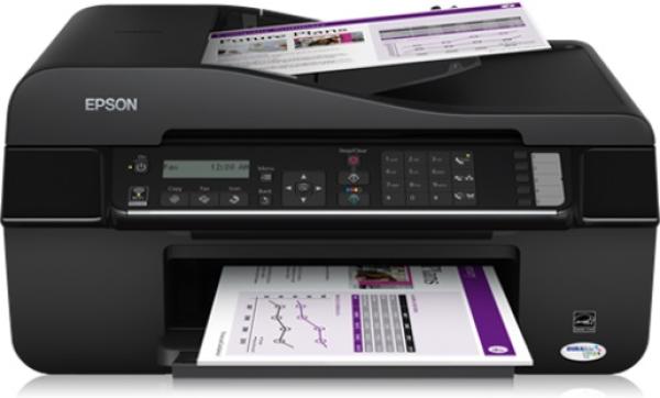 Kompakter Bürodrucker mit passenden Tintenpatronen, der Epson Stylus Office BX320FW