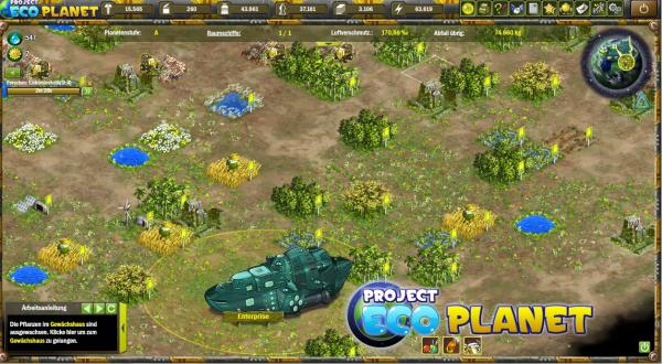 Innovatives, grünes Browser-Strategiespiel, Project Eco Planet, startet mit Aktion zum 50. des WWF Deutschland