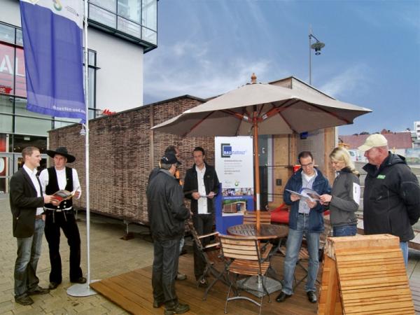 Wanderausstellung BAUnatour 2013 zum Bauen mit nachwachsenden Rohstoffen – jetzt als Standort bewerben!
