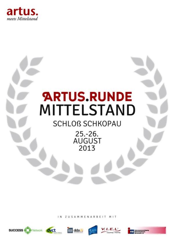 1. Artus Runde Mittelstand im August 2013