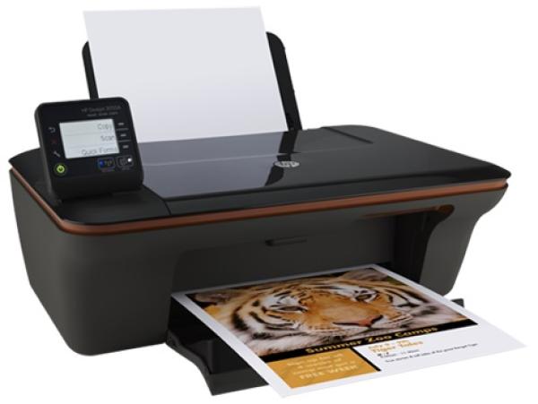 Kleiner Alleskönner in schickem Design, der HP Deskjet 3055A mit passenden Druckerpatronen
