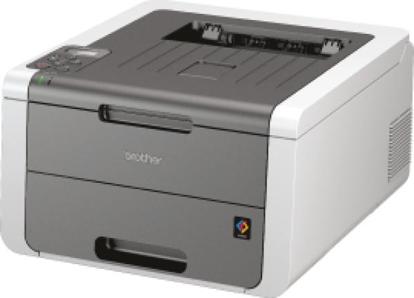 Der Brother HL-3140CW, kompakter Farblaserdrucker für den Arbeitsplatz mit passendem Toner