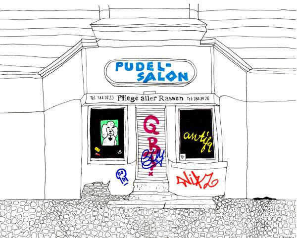Juliane Pieper und Käthe Wenzel - Ausstellung: Berlin Bulette Bubble Tea: Globales Lokal Berlin