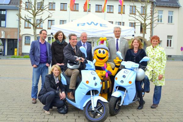 Die Landesgartenschau Zülpich 2014 fährt jetzt emissionsfrei!