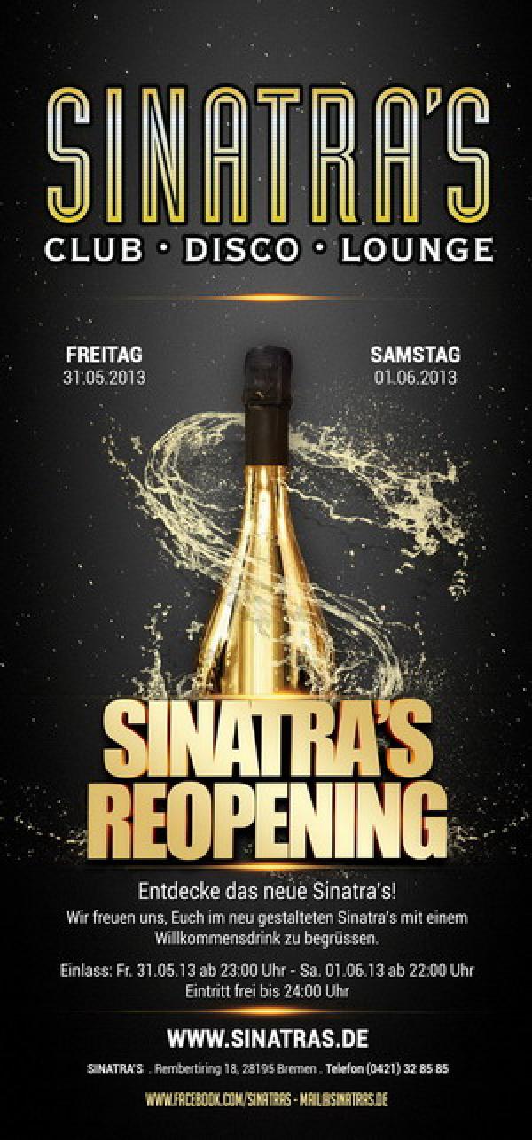 Entdecke das neue Sinatra's!
